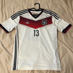 Youth large germany soccer jersey